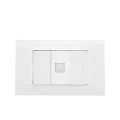 HALUX - Toma Telefónica Rj11 Polaris Blanco