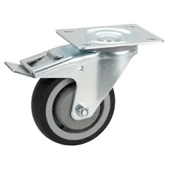 FIXSER - Rueda Giratoria c/Freno Tpe120 Kg