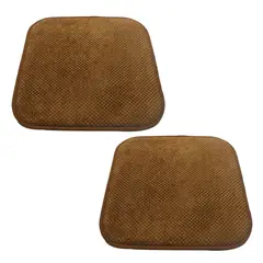 JUST HOME COLLECTION - Set de 2 Cojín 42x42 cm Memory Café