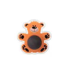 INOFIX - Tope Pared Adhesivo Oso Naranja