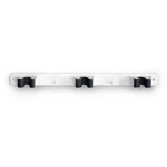 INOFIX - Colgador Escobas Blanco