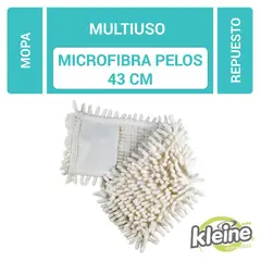 KLEINE WOLKE - Repuesto Mopa Microfibra Verde