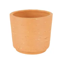 DISTRIRAQUIRA - Matera Arcilla Cilíndrica Lisa Raquira 15x14x14cm Terracota