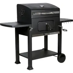 undefined - Asador a carbón con bandeja 141x137cm mr beef