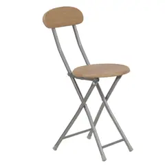 CASA BONITA - Butaco Plegable Metal MDF Color Brich