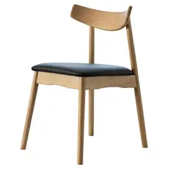 JUST HOME COLLECTION - Silla Comedor Nova Madera Negro