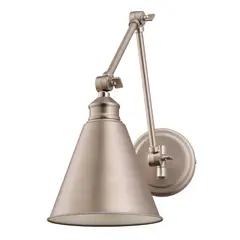 JUST HOME COLLECTION - Aplique Focus 1 Luz E27 Plata