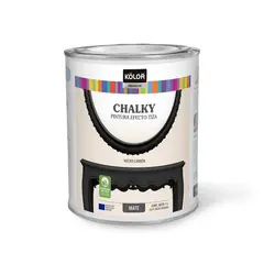 KOLOR - Pintura Chalky Negro 1 Litro