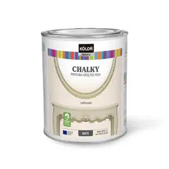 KOLOR - Pintura Efecto Tiza Chalky Brush Cappuchino Mate 1 Litro