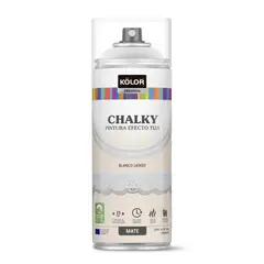 KOLOR - Aerosol Chalky Blanco Lienzo 400 ml