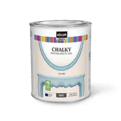 KOLOR - Pintura Chalky Azul Bebé 1 Litro