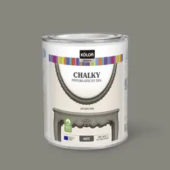 KOLOR - Pintura Efecto Tiza Chalky Brush Gris New York Mate 1Litro