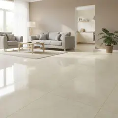 HOLZTEK - Piso Gres Porcelánico Pulido Veta Beige 60x60 Cm Caja 1.44 m2