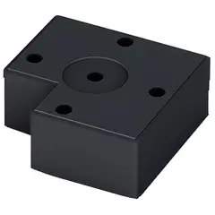 FIXSER - Eleva.100x100x20mm Abs Negro