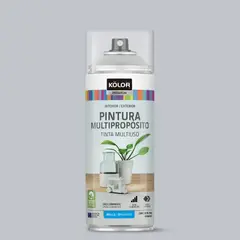 KOLOR - Aerosol Gris Luminoso Brillo 400 ml
