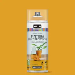 KOLOR - Aerosol Marrón Ataca Mate 400 ml