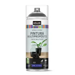 KOLOR - Aerosol Negro Satín 400 ml