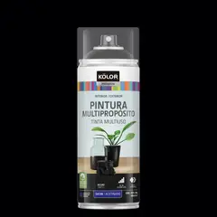 KOLOR - Aerosol Negro Satín 400 ml