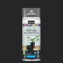 KOLOR - Aerosol Gris Carbón Brillante 400 ml