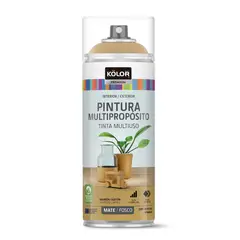 KOLOR - Aerosol Marrón Cartón Mate 400 ml