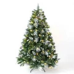undefined - Árbol de Navidad Pino 210 cm 430 Luces 1390 Ramas
