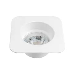 DAIRU - Set de 3 Panel Led Empotrar Cuadrar 5w Luz Cálida Blanco Certificado
