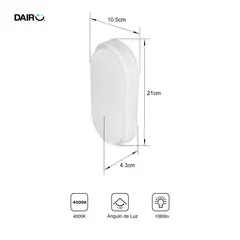 JUST HOME COLLECTION - Tortuga Exterior LED 14w 4000k Blanco