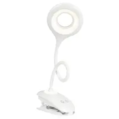 CASA BONITA - Lámpara Escritorio LED Clip Blanco