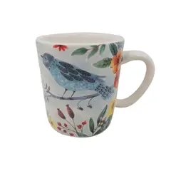 JUST HOME COLLECTION - Mug Blue Bird10.2x13.5x10.5