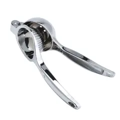 JUST HOME COLLECTION - Exprimidor de Limón Plateado 7 cm x 22 cm