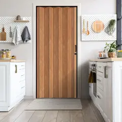 HOGGAN - Puerta Plegable 90X200 Goldenoak