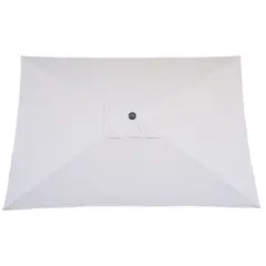 JUST HOME COLLECTION - Parasol Central 2x3 Metros sin Base Color Crudo