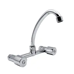 KARSON - Grifería Lavaplatos Mezcladora Pared 8 Pulgadas Sevilla