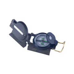 KLIMBER - Brújula Plástico Negro Deluxe