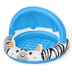 BESTWAY - Piscina Inflable Infantil Safari Rectangular 228x121cm