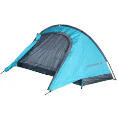 KLIMBER - Carpa Para Camping 2 Personas Nylon Vesubio Azul y Gris