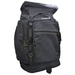 KLIMBER - Morral Camping Textil Vintage Negro 30 Litros