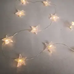 undefined - Luces de Navidad Led Estrella 40 Luces 44cm