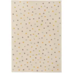 JUST HOME COLLECTION - Tapete Cuadro 120x170 cm Flat Dot Multicolor