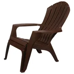 JUST HOME COLLECTION - Silla Plastica con Brazos Playera Paradise Choco