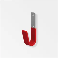 ALFER - Gancho Universal Pared Engomado 35X82mm Acero Galv