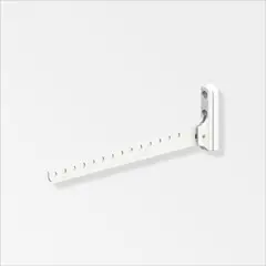 ALFER - Perchero Para Ropa Plegable 330Mm Aluminio Blanco