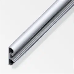 ALFER - Riel Coaxis Angosto Pared Aluminio 35.511x1000m 1 Unidad