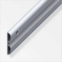ALFER - Riel Coaxis Ancho Pared Aluminio 60x10x1000m 1 Unidad