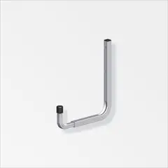 ALFER - Gancho Pared Punta Goma Ajustable 190-255X230X75mm