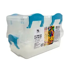 undefined - Set 3 Mini Caja con Tapa