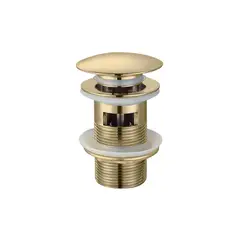 SENSI DACQUA - Desagüe Pop Up Dorado 1-1/4 Con Rebose