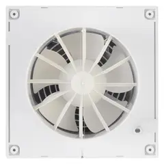 BROAN - Extractor De Aire Para Baño y Cocina Pared/Techo 6 Pulgadas 230m3/H Sensor Humedad Y Timer 21.5x21.5x12.4cm 110 Voltios