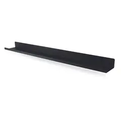 undefined - Repisa Spezia Negro 4.5X80X9.5 cm