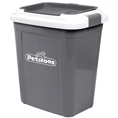 PETIZOOS - Contenedor Para Perro De Alimento 20 Kg Gris